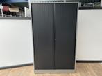 Antracieten roldeurkast Ahrend 195 x 120, Ophalen, Gebruikt, 100 tot 150 cm, Grijs