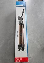 Hama 00004163 driepoot camerastatief brons zwart, Ophalen of Verzenden, Zo goed als nieuw, Minder dan 150 cm, Driepoot