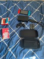 nintendo switch with full set, Spelcomputers en Games, Games | Nintendo Switch, Ophalen, Overige genres, 2 spelers, Zo goed als nieuw