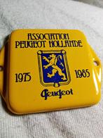 Klein Peugeot vereniging bordje, Ophalen of Verzenden, Transport