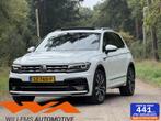 Volkswagen Tiguan 1.4 TSI 4Motion R-line DSG-PANO-TREKHAAK, Auto's, Automaat, 15 km/l, 4 cilinders, Alcantara