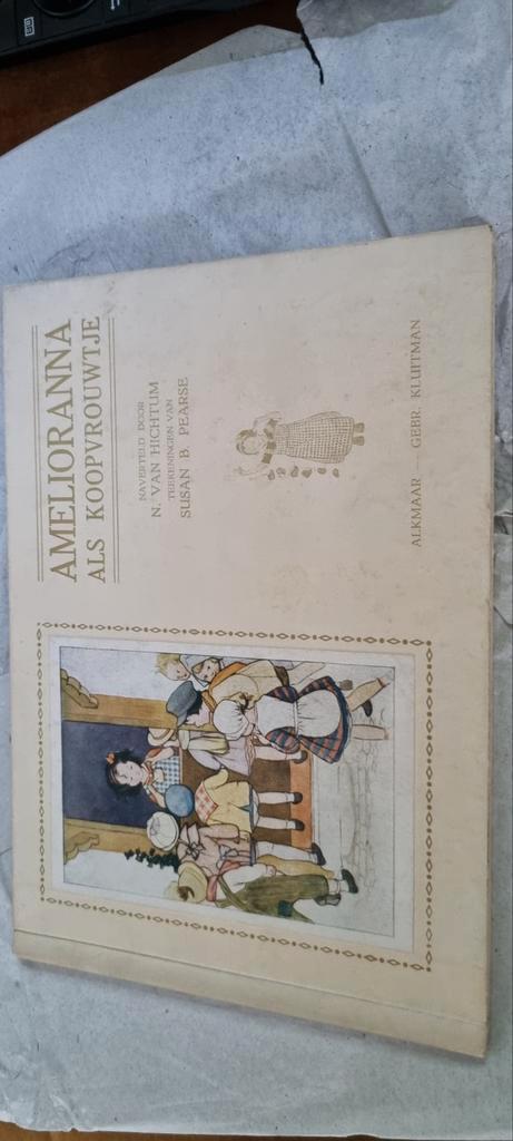1928 Amelioranna Als Koopvrouwtje 1e druk kluitman hichtum, Antiek en Kunst, Antiek | Boeken en Bijbels, Ophalen of Verzenden