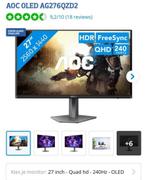 Gaming monitor aoc oled, Computers en Software, Monitoren, Gaming, IPS, AOC Gaming, Nieuw