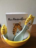 Porseleinen Schaaltje/Kommetje en bijpassende Lepel "Tijger", Huis en Inrichting, Keuken | Servies, Nieuw, Ophalen of Verzenden