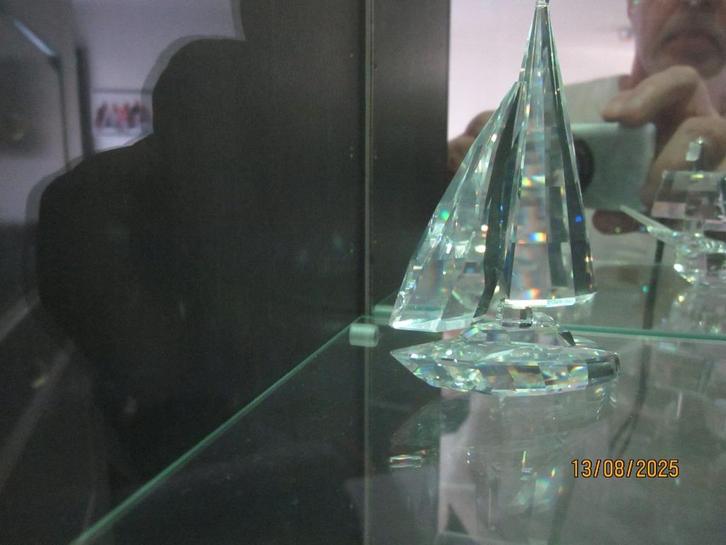 Swarovski Zeilboot incl.doos & certificaat, Verzamelen, Swarovski, Nieuw, Figuurtje, Ophalen of Verzenden