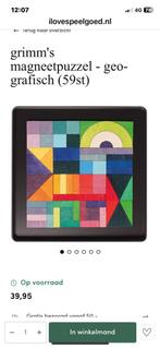 Grimms Magneten - 3 Puzzels met Magnetisch Bord, Ophalen of Verzenden, Zo goed als nieuw