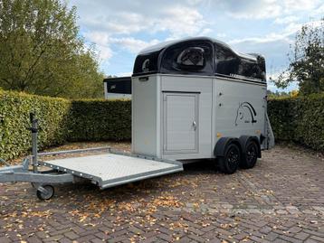 2 paards vol aluminium cheval liberte mentrailer zadelkamer beschikbaar voor biedingen