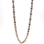 Gouden fantasie ketting 14kt, Www.bredajuwelier.nl, Nieuw, Ophalen of Verzenden, Www.bredajuwelier.nl