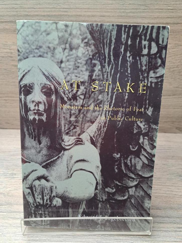 At Stake / Monsters and the Rhetoric of Fear in Public, Boeken, Overige Boeken, Gelezen, Ophalen of Verzenden