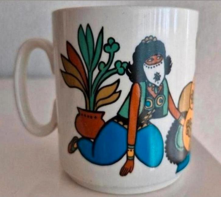 Villeroy en Boch Beker 1001 Nacht, Huis en Inrichting, Keuken | Servies, Zo goed als nieuw, Kop(pen) en/of Schotel(s), Overige stijlen