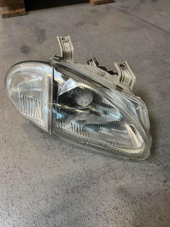 Honda Del Sol '93 Linker Koplamp met Knipperlicht, Auto-onderdelen, Verlichting, Honda, Gebruikt, Ophalen of Verzenden