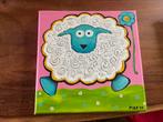 Canvas schilderijtje Schaap, Huis en Inrichting, Woonaccessoires | Schilderijen, Tekeningen en Foto's, Ophalen of Verzenden, Zo goed als nieuw