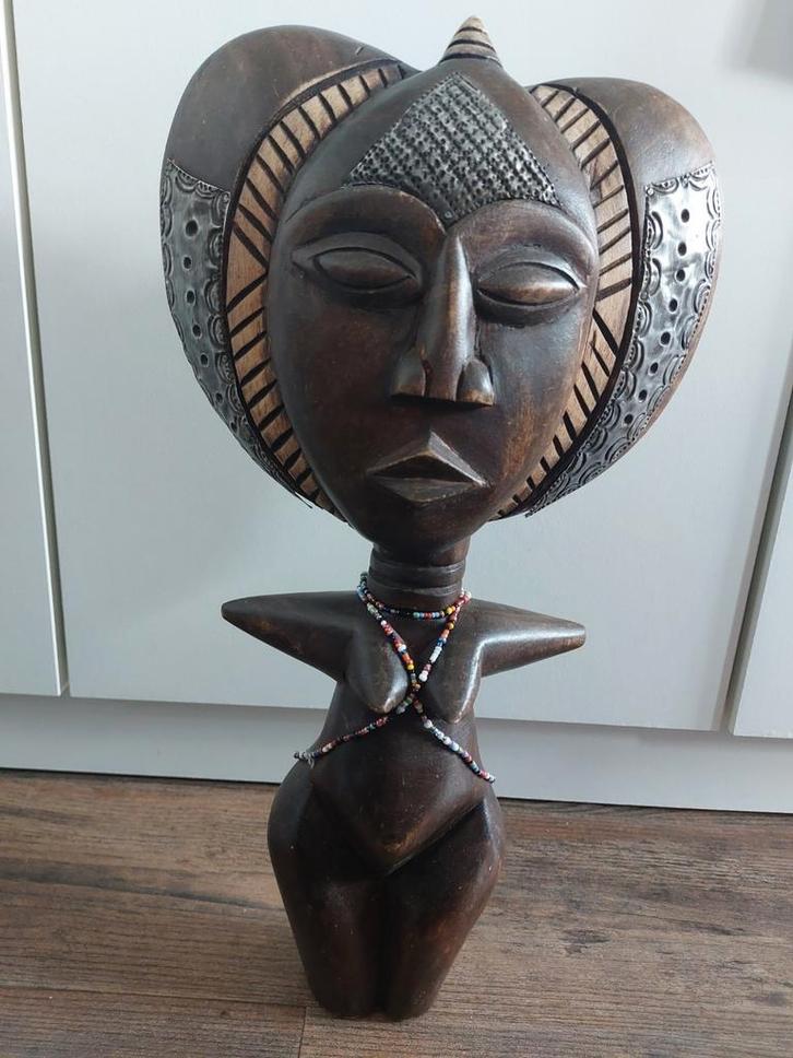 Afrikaanse ashanti beeld, Antiek en Kunst, Kunst | Niet-Westerse kunst, Ophalen of Verzenden