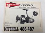 Garcia service boekje van Mitchell 486 487 molen 558, Gebruikt, Ophalen of Verzenden, Molen