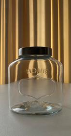 Prachtig glazen koekjes, bonbon, chocola schaal met deksel, Ophalen