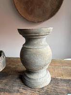 LUKSA baluster kandelaar, Ophalen of Verzenden, Zo goed als nieuw, Hout, 25 tot 50 cm