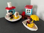 Lego Duplo Micky’s boot, Ophalen of Verzenden, Zo goed als nieuw, Complete set, Duplo
