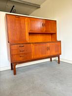 Vintage Deens Highboard – Teak – 160 x 50 x 150 cm, Ophalen