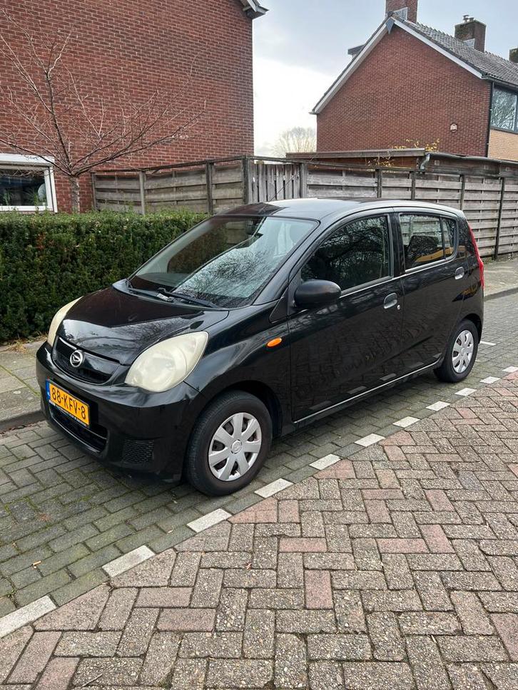 Daihatsu Cuore 1.0 5D 2009 Zwart | APK tot 10-11-2026, Auto's, Daihatsu, Particulier, Cuore, Benzine, A, Hatchback, Handgeschakeld