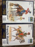 Napoleon Waterloo Red Lancer & French Hussar Modellen, Hobby en Vrije tijd, Ophalen of Verzenden, Nieuw, 1:50 of kleiner
