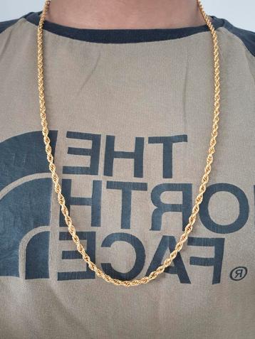 Mooie 22 KT Gouden Rope Chain NU VOOR 999,-!! beschikbaar voor biedingen