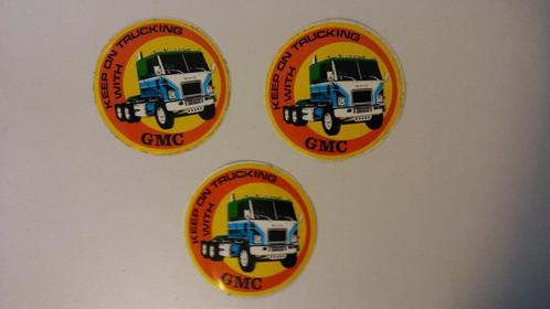 GMC keep on Trucking vrachtwagen vrachtauto truck sticker, Verzamelen, Stickers, Zo goed als nieuw, Auto of Motor, Verzenden