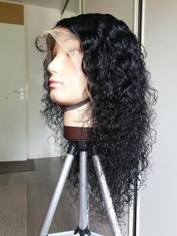 100%Echt haar pruik/human hair wig 13x4 closure  beschikbaar voor biedingen