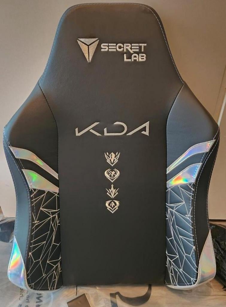 Secretlab Omega 2020 K/DA All Out Rugleuning - Nieuw!, Ophalen, Gaming bureaustoel, Zwart, Nieuw