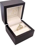 Fins Designer Riitta Hakala 14 Karaat Gouden Ring - Mt 16, Finland, RIITTA Hakala, Ophalen of Verzenden, Dame