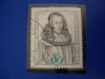 Duitsland 1985 1 zegel P.J. Spener (17-18) beschikbaar voor biedingen