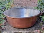 Antieke rood koperen jam ketel pan brocante, Ophalen of Verzenden