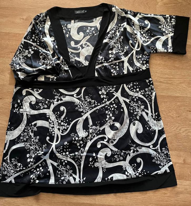 Partij grote maat kleding mt 56-58-60 zie omschrijving, Kleding | Dames, Grote Maten, Zo goed als nieuw, Shirt of Top, Overige kleuren