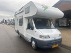 Fiat Knaus Traveller 595 Alkoof, Caravans en Kamperen, Campers, Alkoof, Fiat, Bedrijf, Knaus