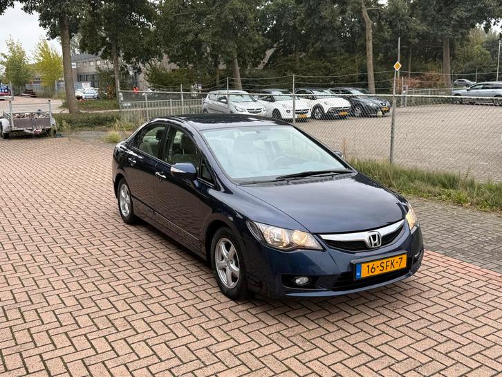 Honda Civic 1.3 Vtec Hybrid 4DR C-tr. 2011 Blauw, Auto's, Honda, Bedrijf, Civic, ABS, Airbags, Airconditioning, Alarm, Bluetooth