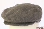 flatcap Platte pet blauwgrijs wol 58 nieuw gratis verzenden, Ophalen of Verzenden, Nieuw, 58 of 59 cm (L, 7¼ of ⅜ inch), Pet