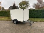 Humbaur Gesloten Enkelas Aanhanger Aanhangwagen Dicht, Ophalen, Gebruikt