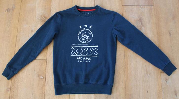 Ajax sweater maat M, Kleding | Heren, Truien en Vesten, Gedragen, Maat 48/50 (M), Blauw, Ophalen of Verzenden