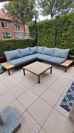 Aluminium tuinset, Tuin en Terras, Tuinsets en Loungesets, Ophalen, Zo goed als nieuw, Aluminium