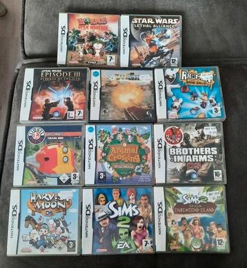 Diverse DS spellen o.a. Harvest Moon, Animal crossing & Sims beschikbaar voor biedingen