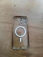 Iphone 15 % 16 Gold Stylish And Protective Phone Case, Ophalen, Zo goed als nieuw, IPhone 14 Pro Max, Frontje of Cover