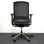 Gispen Zinn Bureaustoel | Ergonomisch | Donkergrijs / Chroom, Huis en Inrichting, Bureaustoelen, Gebruikt, Overige kleuren, -