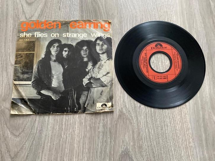 Golden Earring She flies on strange wings, Cd's en Dvd's, Vinyl Singles, Zo goed als nieuw, Single, Pop, 7 inch, Verzenden