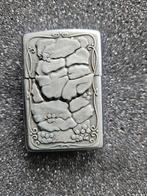 2 Zippo aanstekers: Gouden hagedis & te graveren, Ophalen of Verzenden, Gebruikt, Aansteker