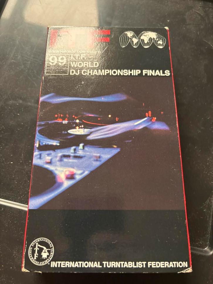 ITF 99 World DJ Championship Finals VHS, Cd's en Dvd's, VHS | Film, Gebruikt, Overige genres, Alle leeftijden, Ophalen of Verzenden