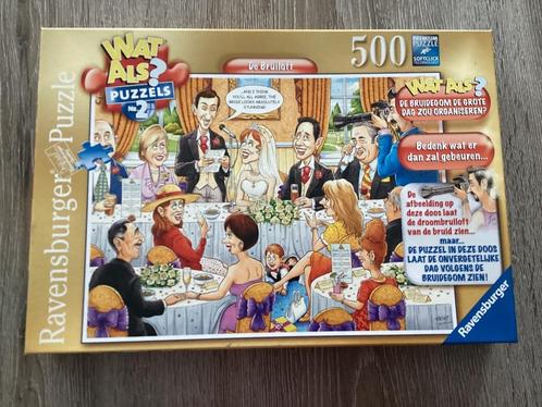 Wat als nr 2 de bruiloft, Hobby en Vrije tijd, Denksport en Puzzels, Zo goed als nieuw, Legpuzzel, 500 t/m 1500 stukjes, Ophalen of Verzenden