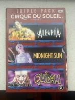 cirque du soleil triple pack alegria quidam midnight DVD, Alle leeftijden, Verzenden, Gebruikt, Muziek en Concerten