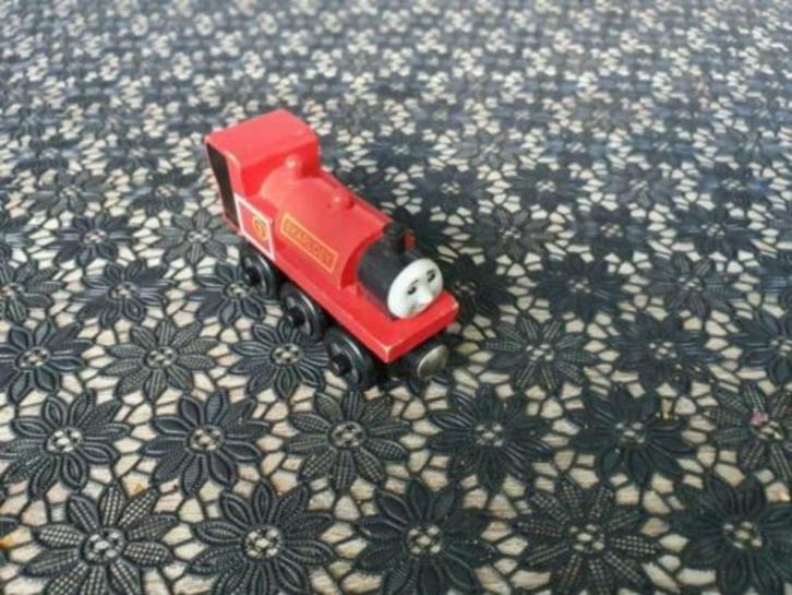thomas de trein hout skarloey, Kinderen en Baby's, Speelgoed | Thomas de Trein, Zo goed als nieuw, Ophalen of Verzenden