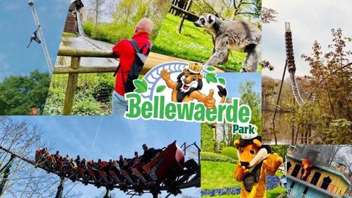 2 tickets Bellewaerde park, Tickets en Kaartjes, Recreatie | Pretparken en Attractieparken, Twee personen, Ticket of Toegangskaart