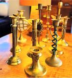 Koperen kandelaars, Antiek en Kunst, Antiek | Kandelaars, Ophalen of Verzenden, Koper of Brons