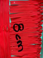 Rode Ritsen - Partij van 23 st ykk, Hobby en Vrije tijd, Naaien en Fournituren, Ophalen of Verzenden, Gebruikt, Rits of Sluiting